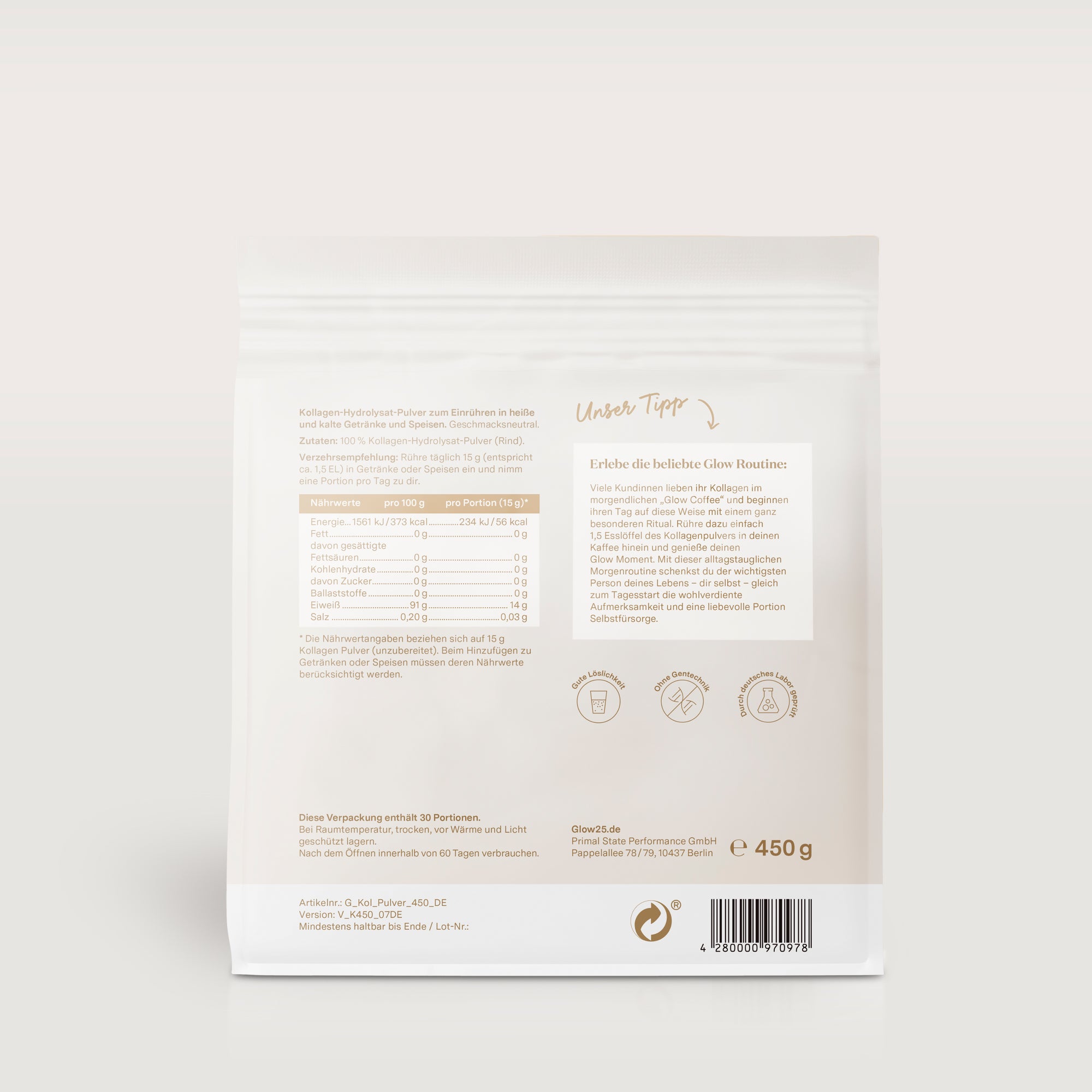 Glow25 Kollagen – Unser Original