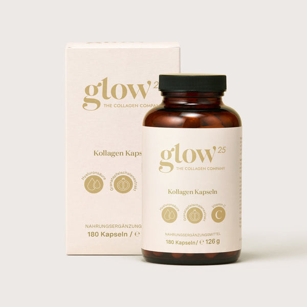 Glow25 Kollagen Kapseln Produktbild